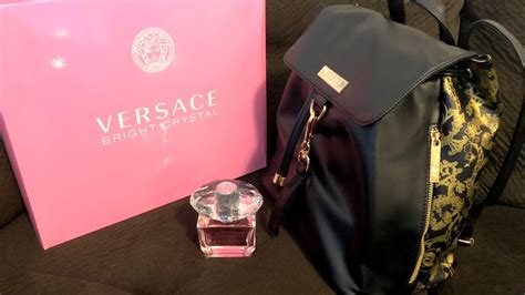 versace female perfume at macys bacstage|macy's Versace perfume with backpack.